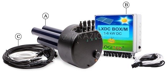 Набор для работы от фотопанелей Drazice LXC SET 1-6 кВт/210